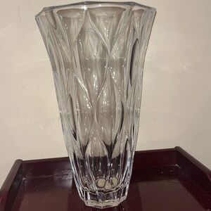 Lenox Harlequin Lead Crystal 12” Vase with Lenox Box
